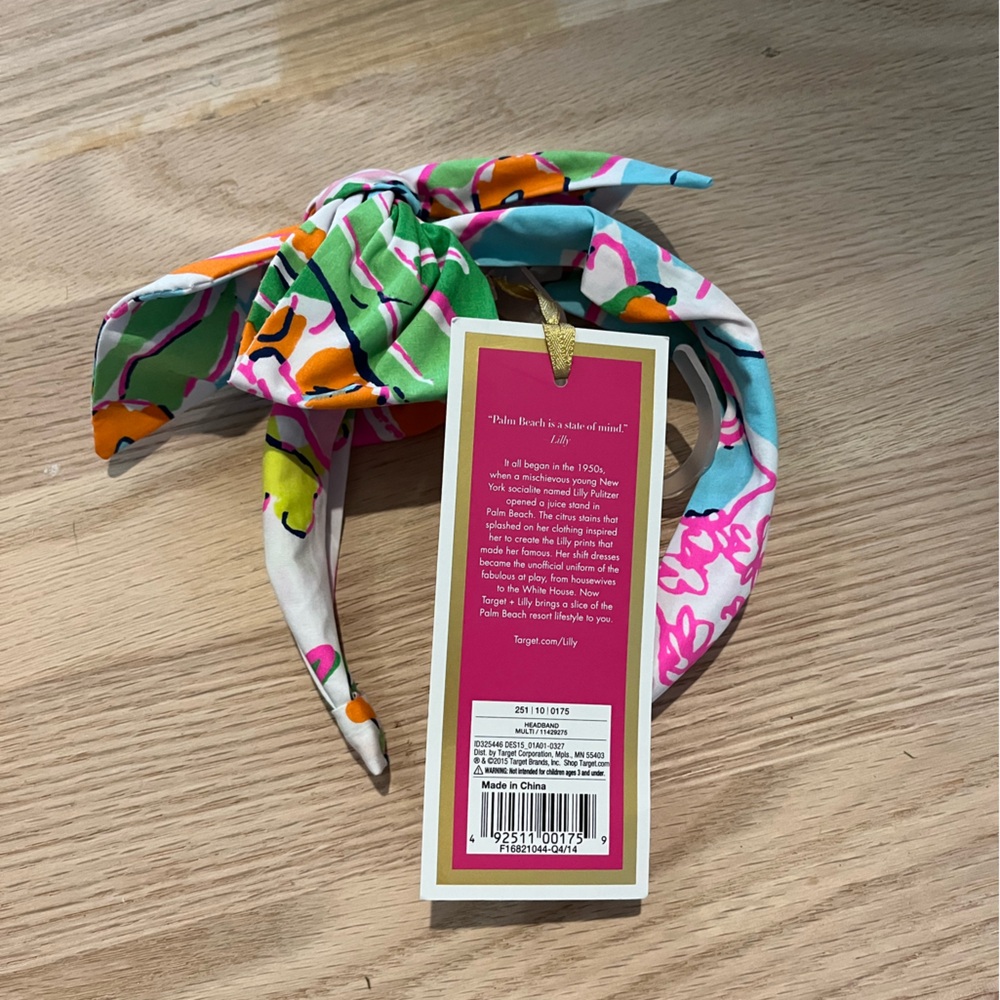 Lily Pulitzer Target headband